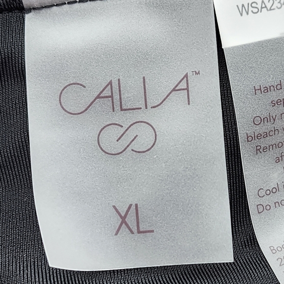 Calia Women's Mid Rise Wide Banded Bikini Bottom - XL - Picture 3 of 7